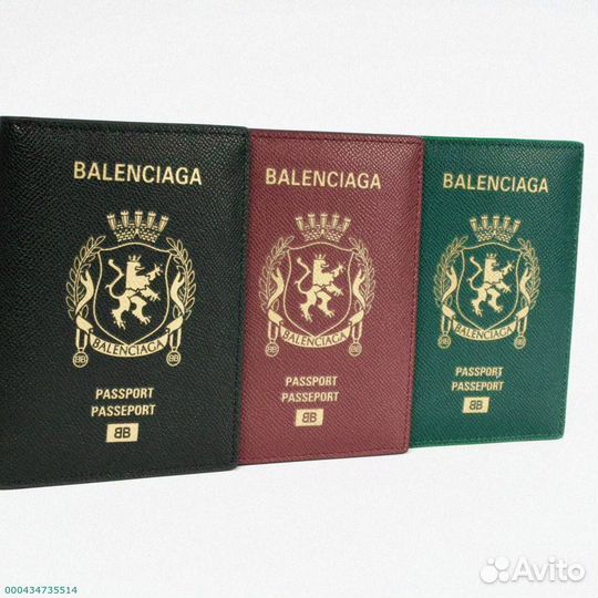 Обложка на паспорт Balenciaga (Арт.90540)