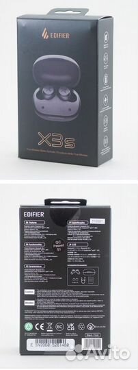 Беспроводные наушники edifier x3s