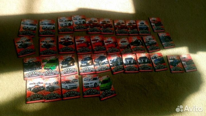 Карточки супергонки