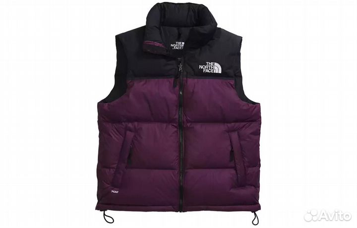 THE north face Vest Men Blackcurrant Purple (2XL)(86)