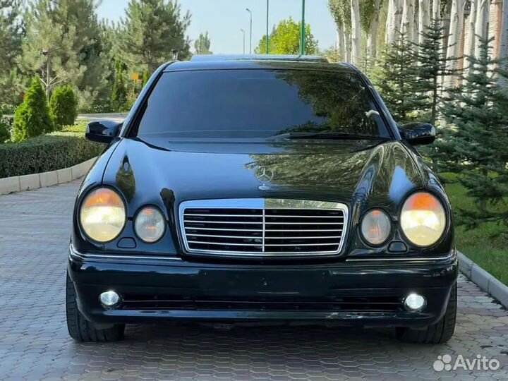 Бампер передний на mercedes w 210 amg рест, дорест