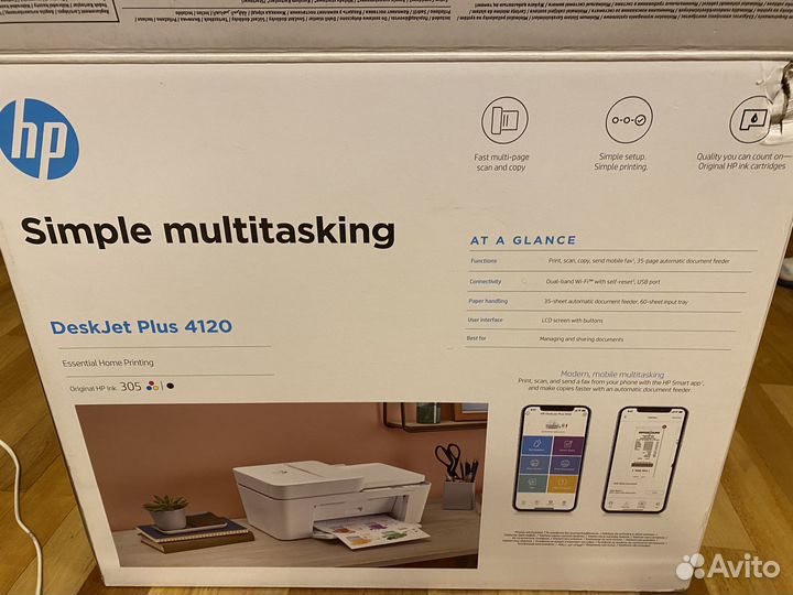 Принтер hp deskjet plus 4120