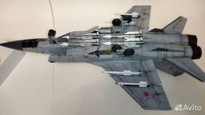 Модель самолета миг 31 бм 1/48