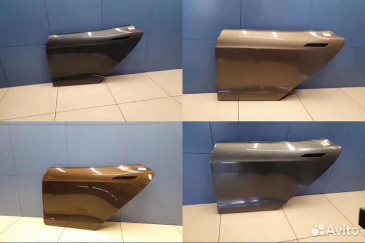 Дверь левая задняя Tesla Model S 2012