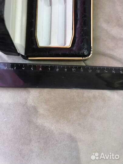 Коробочка от ручек натуральная кожа