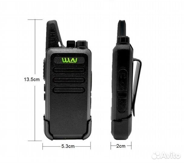 Мини-рации WLN KD-C1 (2 шт.)
