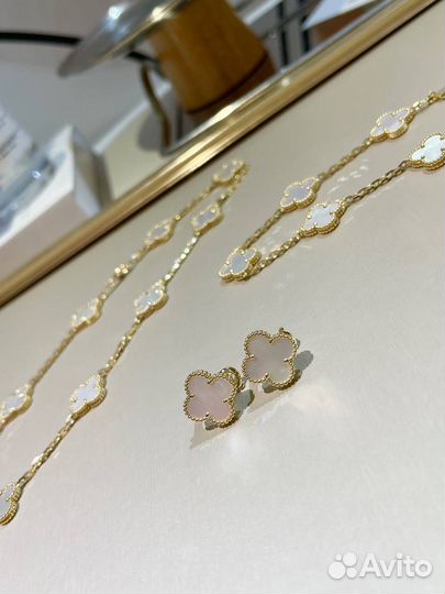 Серьги Van cleef