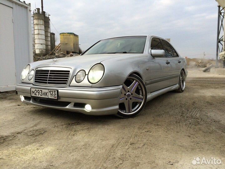 Передний бампер w210 AMG-NEW дорест
