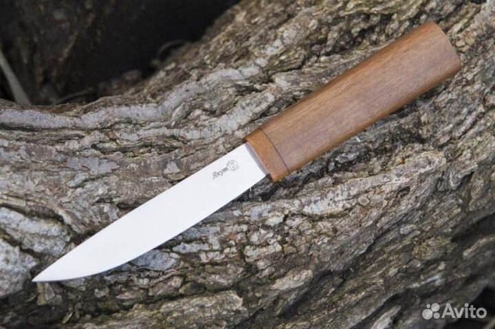 Нож разделочный Якутский дерево орех Кизляр