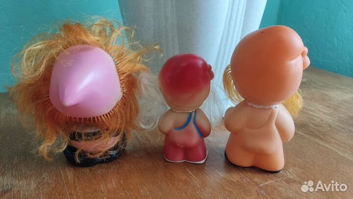 Резиновые игрушки Гномы СССР