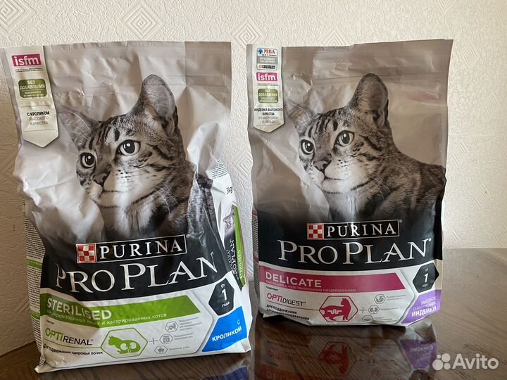 Корм для кошек проплан 3кг