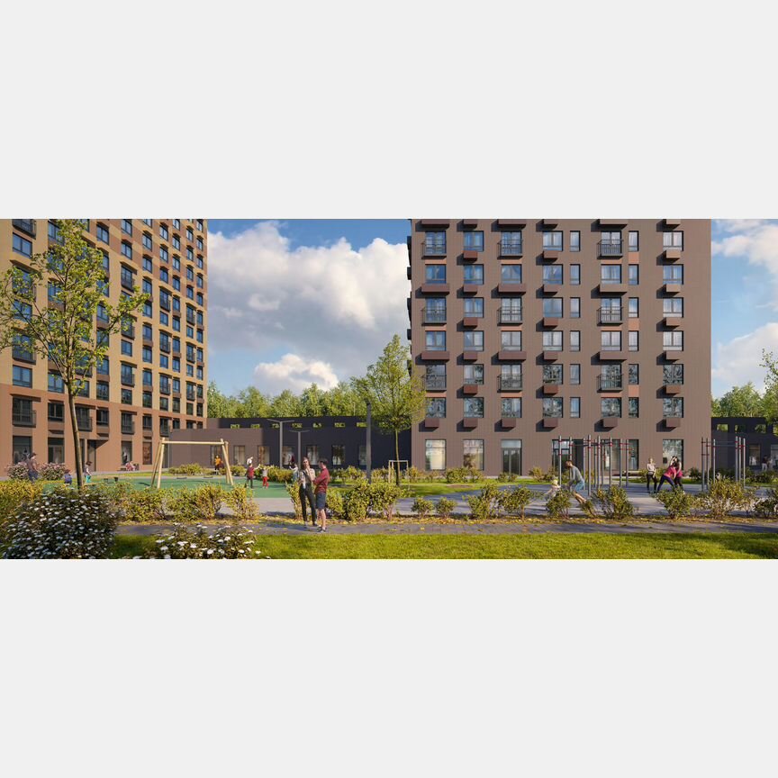 1-к. квартира, 32,5 м², 26/33 эт.