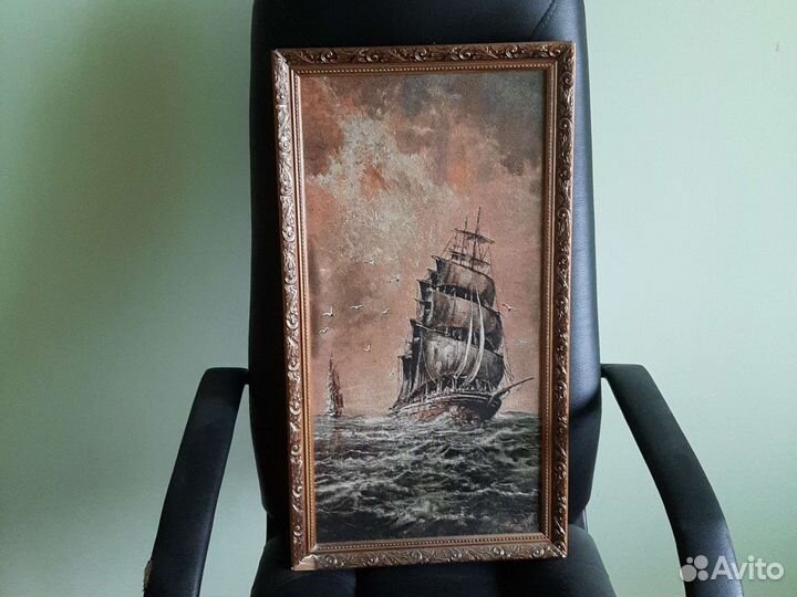 Картина гобелен в рамке