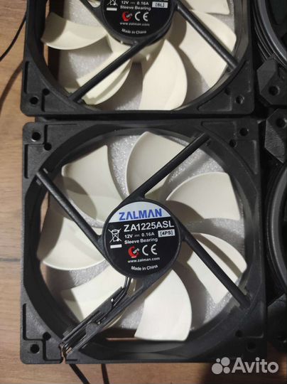 Корпусные кулера 120мм Zalman, nzxt