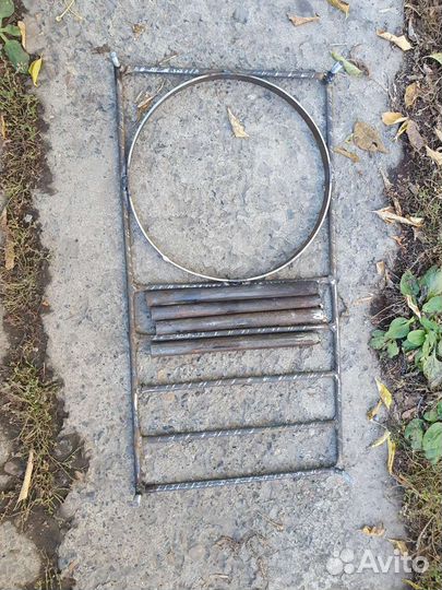 Подставка костровая с отверстием под казан