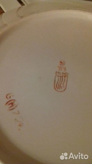 Фарфоровые тарелки СССР