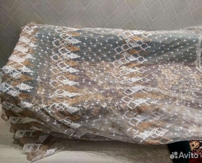 Тюль из органзы + доставка