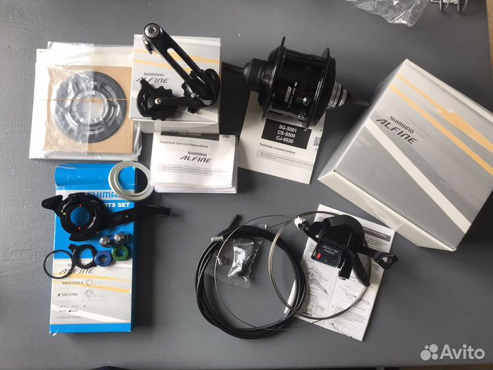 Shimano alfine 11 полный комплект