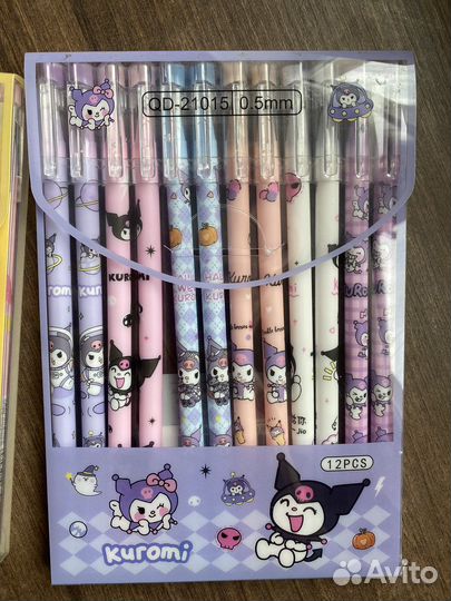 Набор ручки 12 штук пиши-стирай