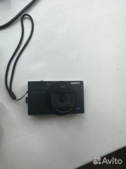 Компактный фотоаппарат sony rx 100 m7