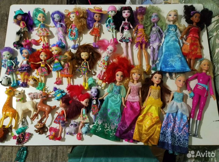 Куклы энчантималс с питомцами