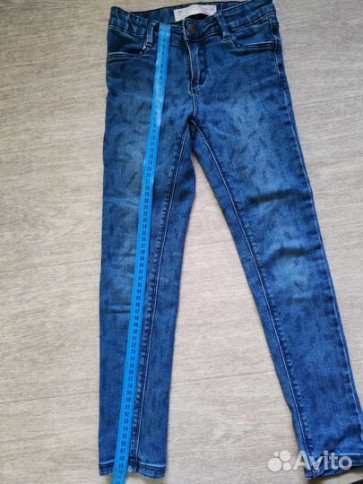 Джинсы для девочки 122-128
