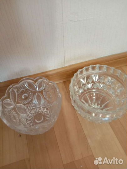 Хрустальная ваза