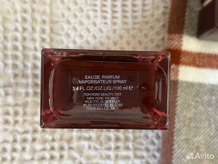 Духи Tom Ford cherry smoke