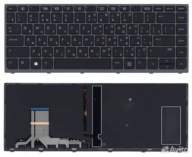 Клавиатура для HP ZBook Studio 15 17 G3 p/n: PK13