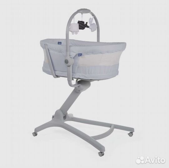 Кроватка-стульчик Chicco Baby Hug AIR 4in1 Stone