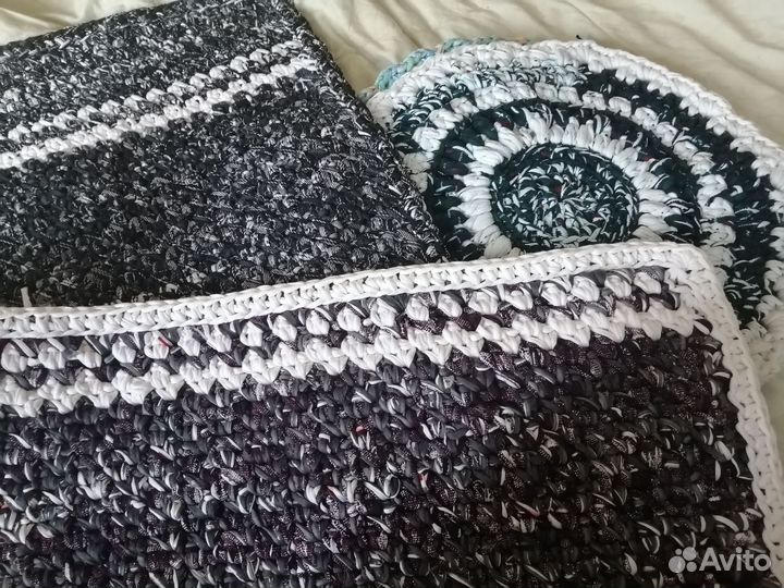 Коврики из трикотажной пряжи