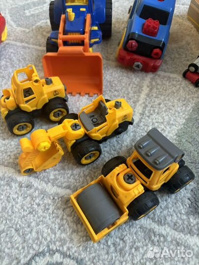 Машинки пакетом с изьянами