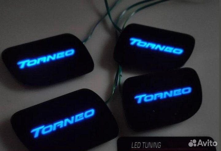 Led Подсветка дверных ручек салона Honda Torneo