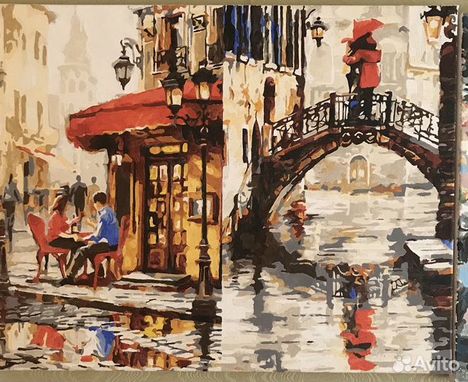 Картина по номерам готовая