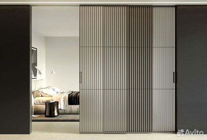 Сдвижные двери, перегородки