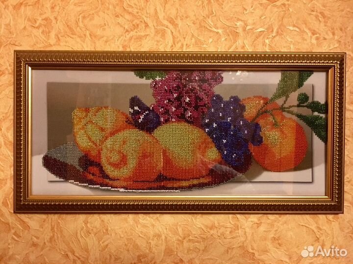 Вышивка бисером «Натюрморт»