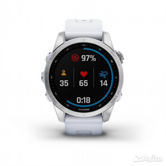 Часы Garmin Fenix 7S серебристый