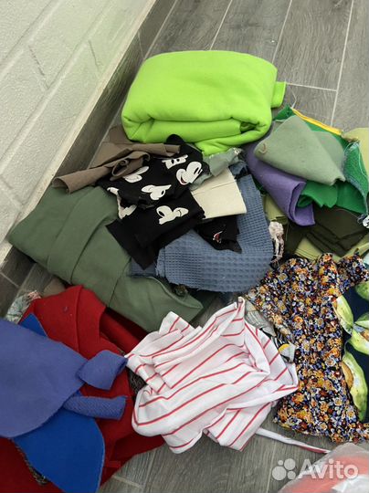 Отрезки ткани