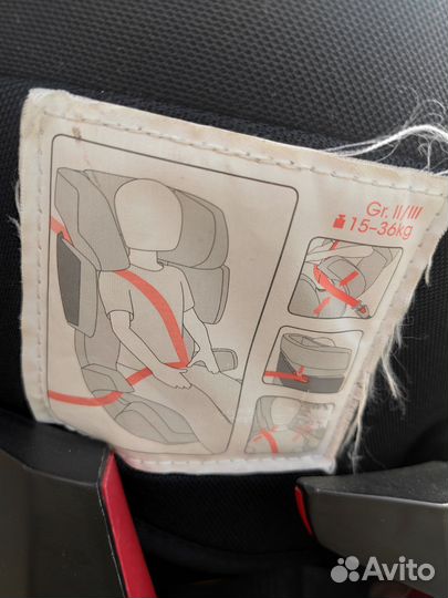 Продаю детское автомобильное кресло cybex 15-36кг