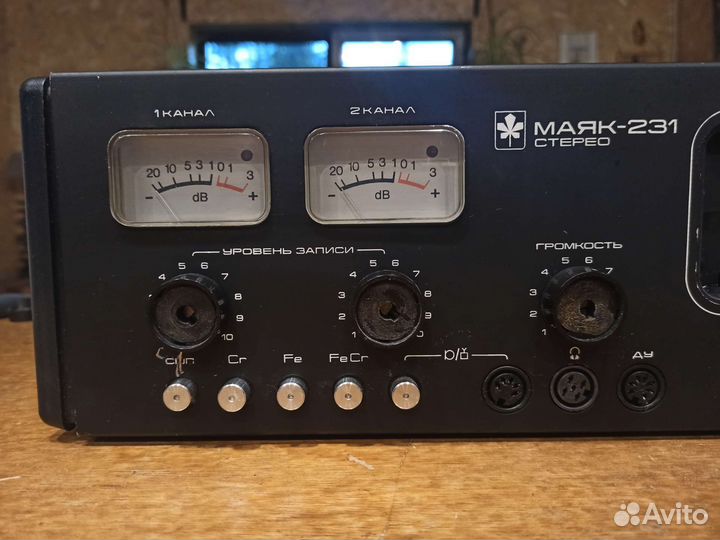 Дека кассетная маяк 231 стерео