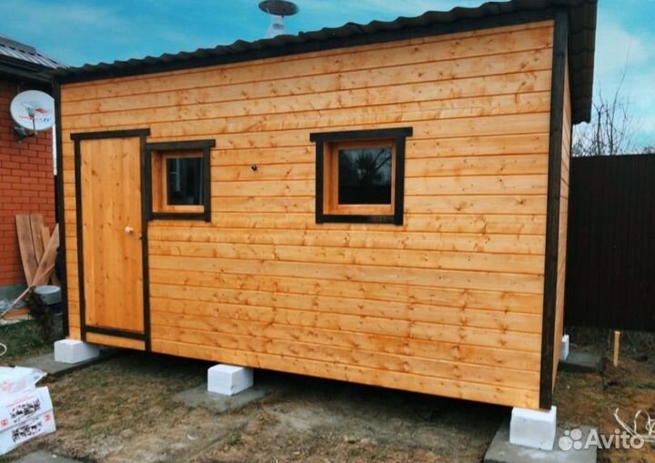 Баня перевозная 4х2.3м с доставкой