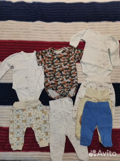 Боди и ползунки для мальчика