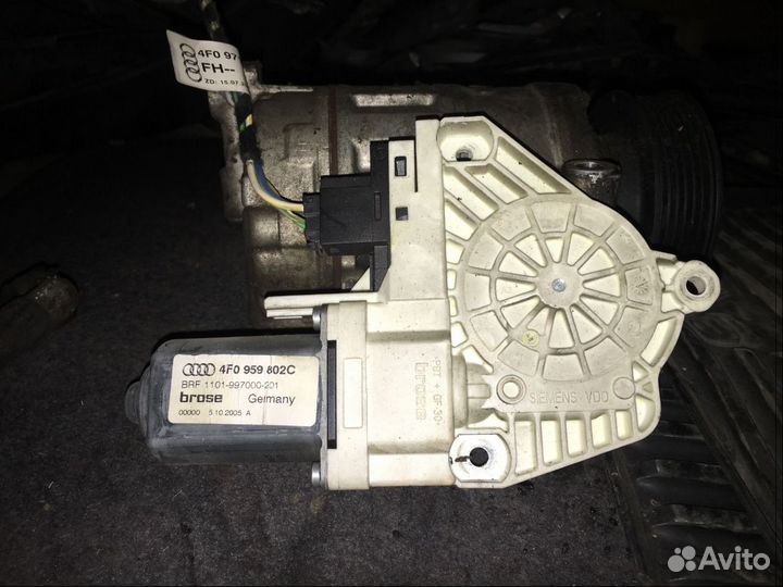 Мотор стеклоподъёмника задний для ауди А6 С6