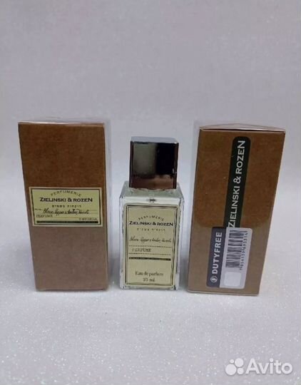 Духи Zelinski rozen black pepper Зелински Розен