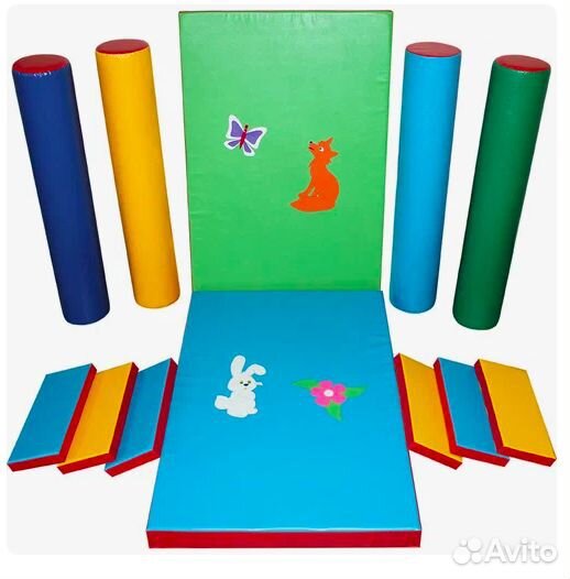 Мягкий детский игровой набор «Веселые старты»