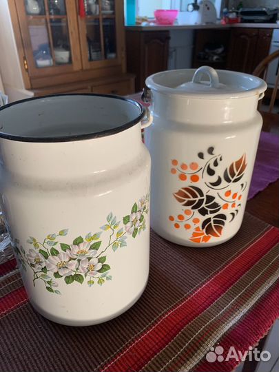 Бидон эмалированный СССР