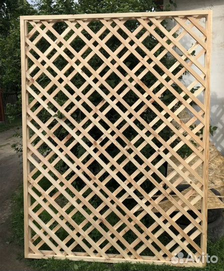 Деревянные решётки Садовая решётка Шпалера