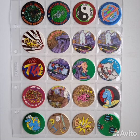 Фишки сотки кэпсы разные