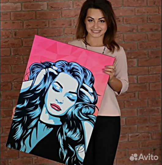 Портрет на холсте (индивидуально)