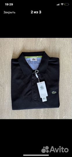 Поло Lacoste муж.р.58,60,62,64,66/68 дл.рук